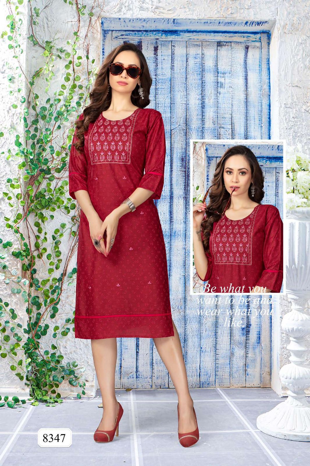 Golden on sale kurtis online