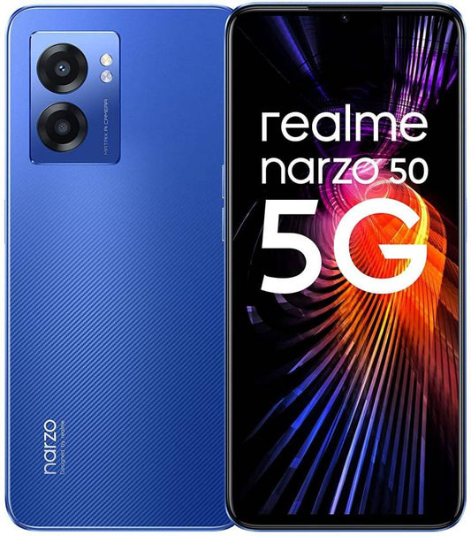 realme narzo 50 5G (Hyper Blue, 64 GB)  (4 GB RAM)