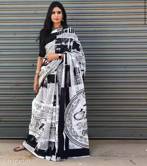 Pure Cotton Mulmul Saree