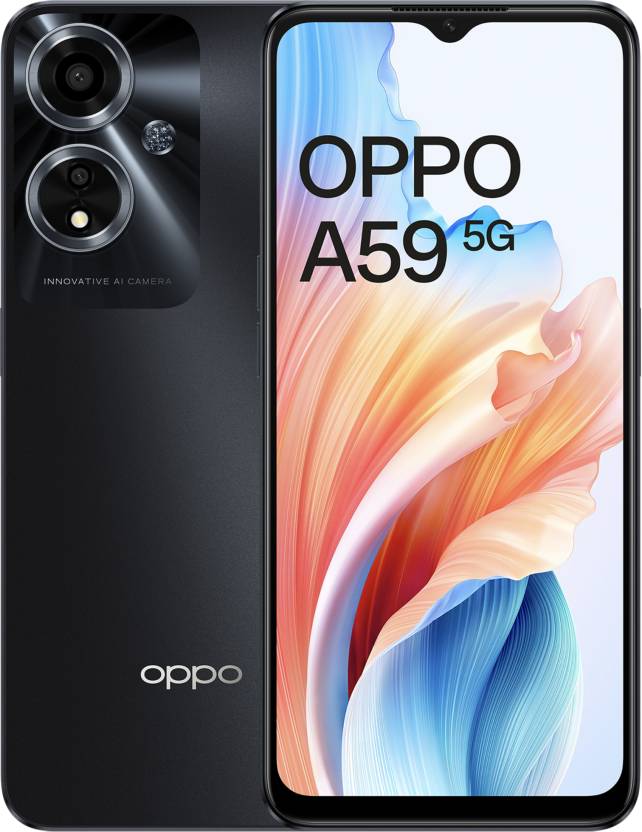 OPPO A59 5G (Starry Black, 128 GB)  (6 GB RAM)