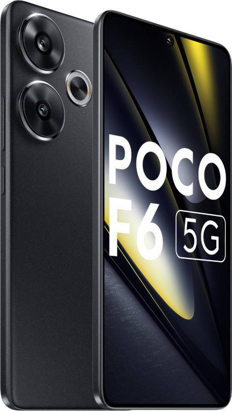 POCO F6 5G (Black, 512 GB)  (12 GB RAM)