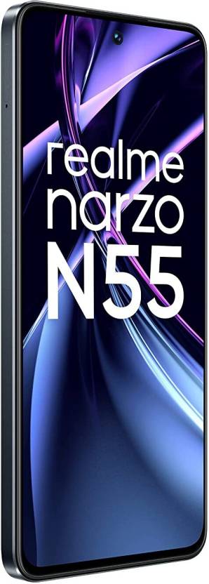 realme Narzo N55 (Prime Black, 128 GB)  (6 GB RAM)