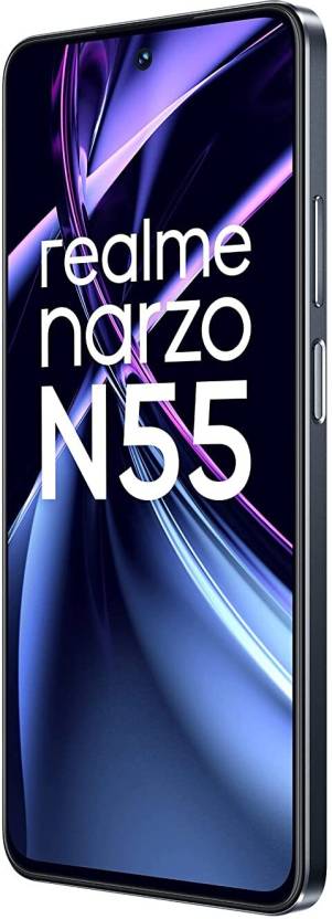 realme Narzo N55 (Prime Black, 128 GB)  (6 GB RAM)