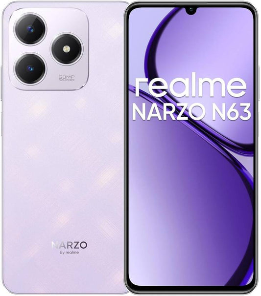 realme Narzo N63 5G (Twilight Purple, 64 GB)  (4 GB RAM)