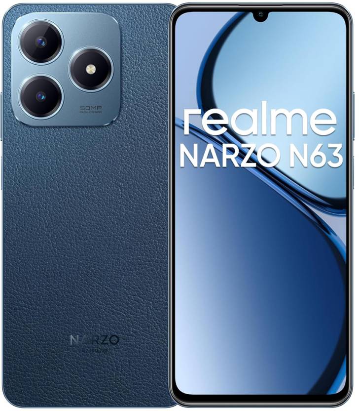 realme Narzo N63 5G (Leather Blue, 128 GB)  (4 GB RAM)