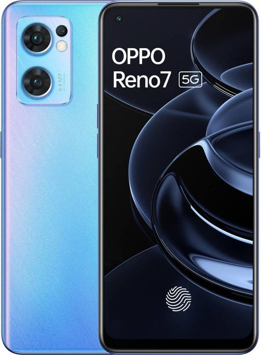 OPPO Reno7 5G (Startrails Blue, 256 GB)  (8 GB RAM)