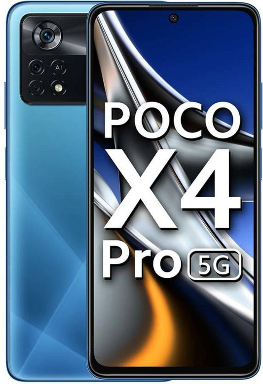 (Refurbished) POCO X4 Pro 5G (Laser Blue, 128 GB)  (8 GB RAM)