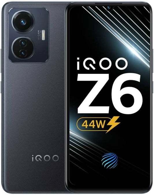 IQOO Z6 44W (Raven Black, 128 GB)  (6 GB RAM)