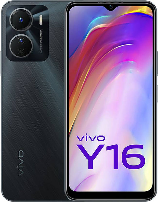 vivo Y16 (Steller Black, 32 GB)  (3 GB RAM)