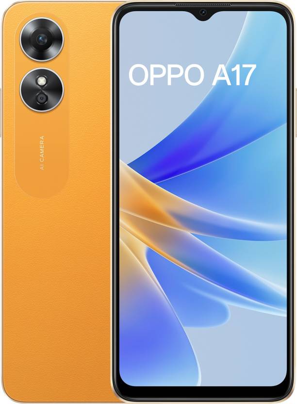 OPPO A17 (Sunlight Orange, 64 GB)  (4 GB RAM)