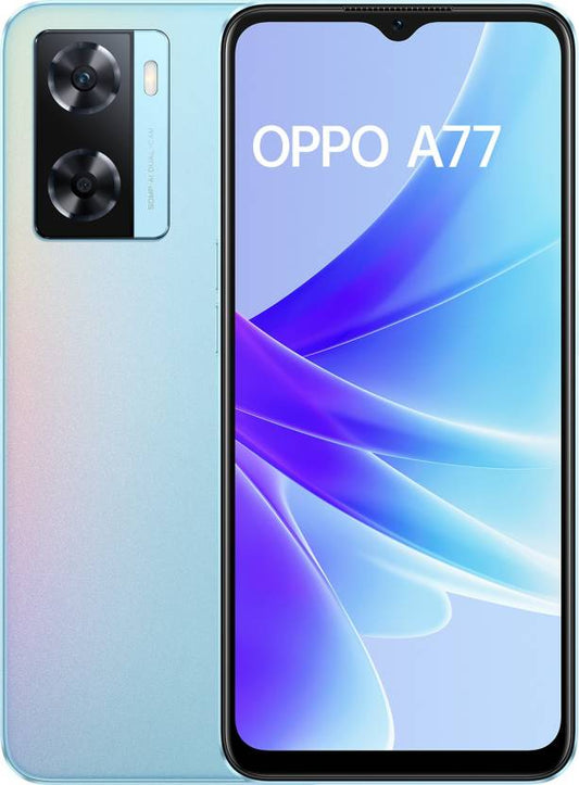 OPPO A77 (Sky Blue, 128 GB)  (4 GB RAM)