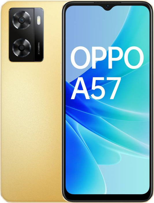 OPPO A57 (Glowing Gold, 64 GB)  (4 GB RAM)