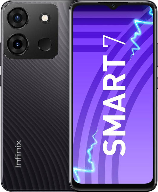 Infinix SMART 7 (Night Black, 64 GB)  (4 GB RAM)