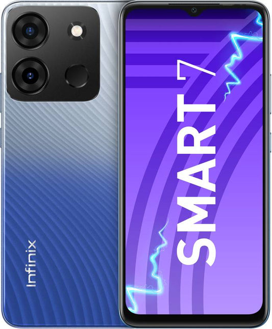 Infinix SMART 7 (Azure Blue, 64 GB)  (4 GB RAM)