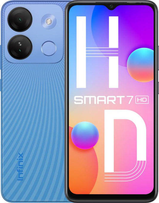 Infinix Smart 7 HD (Silk Blue, 64 GB)  (2 GB RAM)