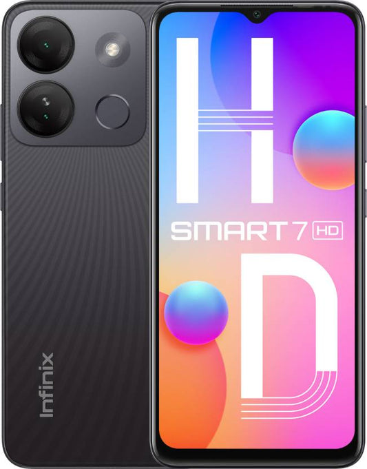 Infinix Smart 7 HD (Ink Black, 64 GB)  (2 GB RAM)