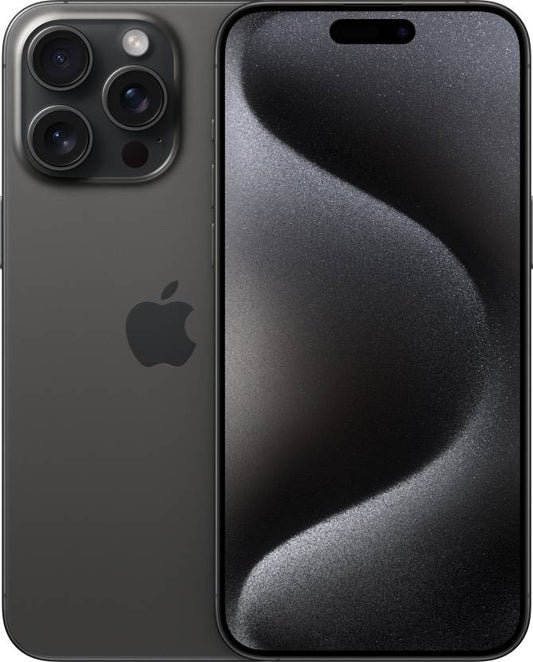 APPLE iPhone 15 Pro Max (Black Titanium, 256 GB)