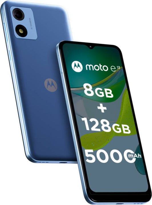 Motorola e13 (Little Boy Blue, 128 GB)  (8 GB RAM)