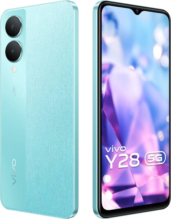 vivo Y28 5G (Glitter Aqua, 128 GB)  (8 GB RAM)