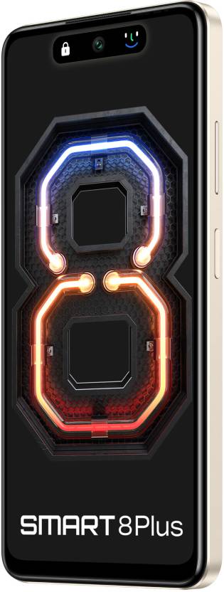 Infinix Smart 8 Plus (Shiny Gold, 128 GB)  (4 GB RAM)