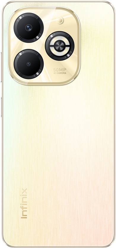 Infinix Smart 8 Plus (Shiny Gold, 128 GB)  (4 GB RAM)