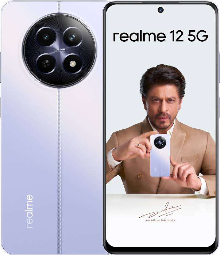 realme 12 5G (Twilight Purple, 128 GB)  (8 GB RAM)
