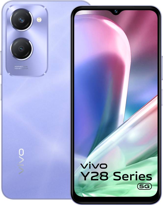 vivo Y28s 5G (Twinkling Purple, 128 GB)  (6 GB RAM)