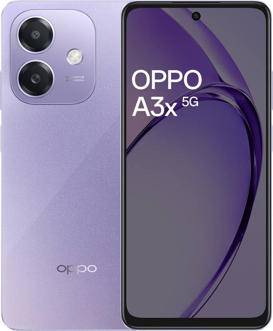 OPPO A3x 5G (Starry Purple, 128 GB)  (4 GB RAM)