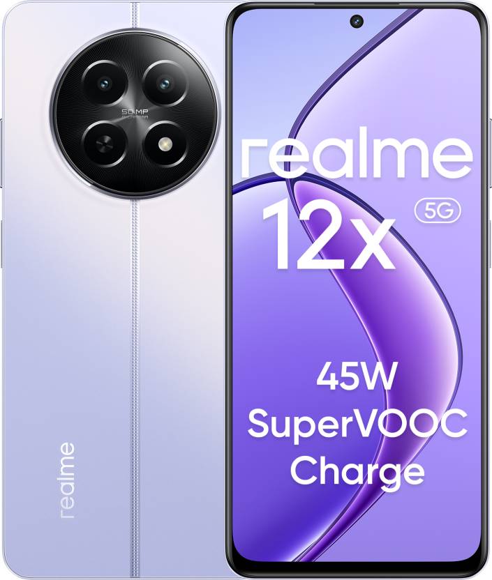 realme 12x 5G (Twilight Purple, 128 GB)  (8 GB RAM)