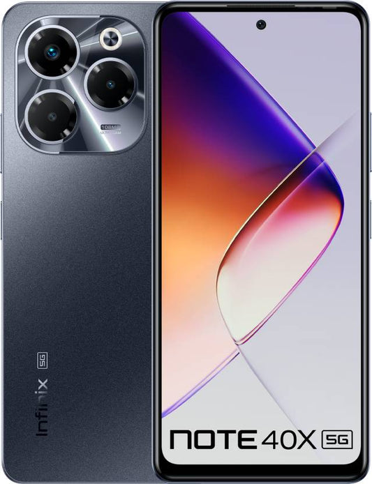 Infinix Note 40X 5G (Starlit Black, 256 GB)  (8 GB RAM)