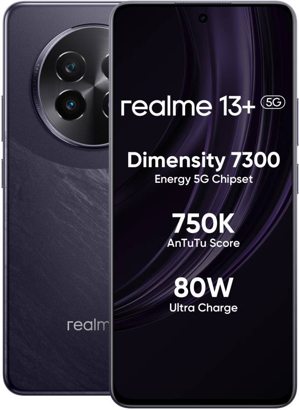 realme 13+ 5G (Dark Purple, 128 GB)  (8 GB RAM)