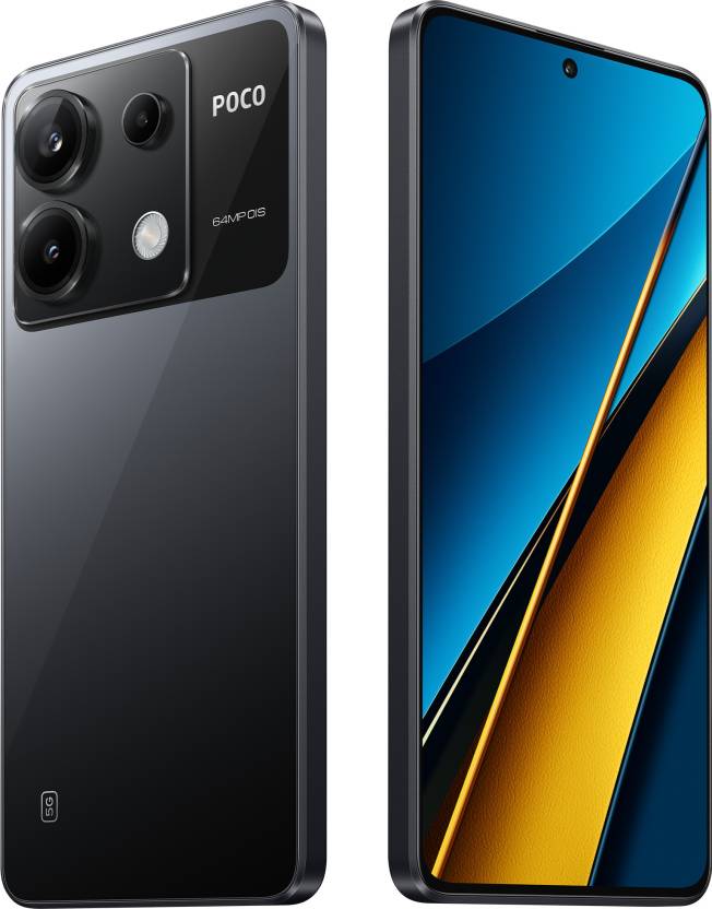 POCO X6 5G (Mirror Black, 512 GB)  (12 GB RAM)