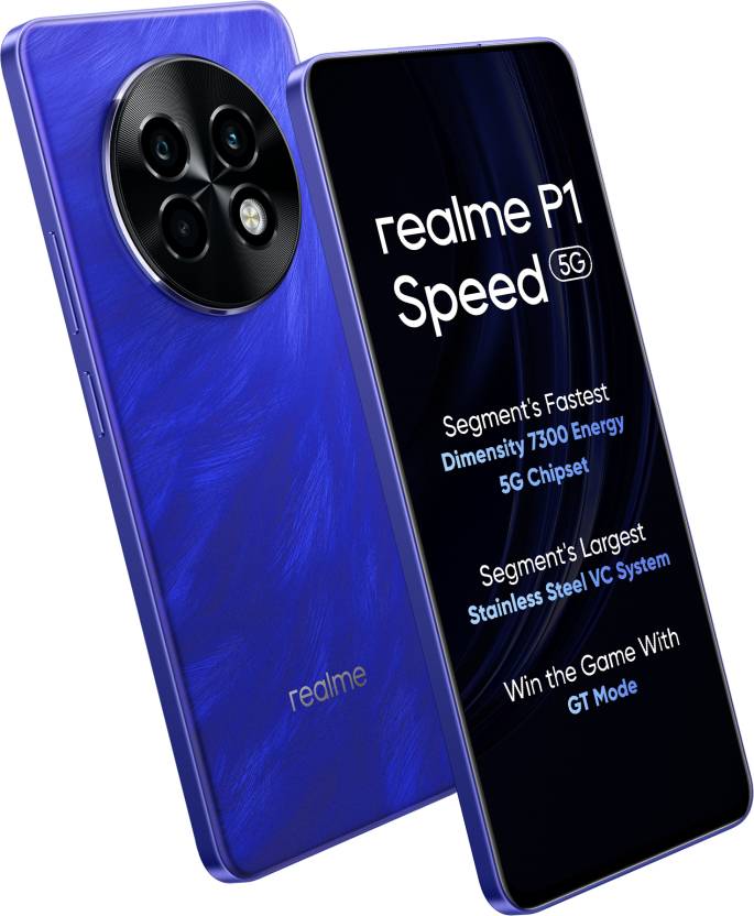 realme P1 Speed 5G (Brushed Blue, 128 GB)  (8 GB RAM)