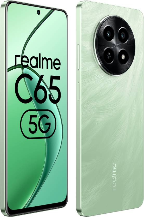 realme C65 5G (Feather Green, 128 GB)  (4 GB RAM)