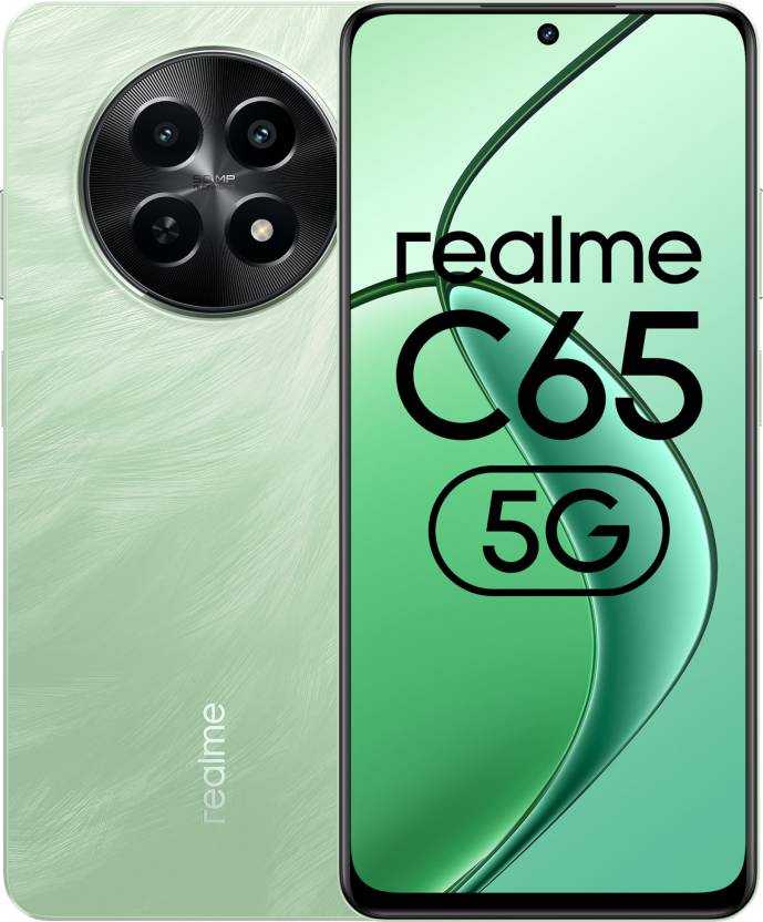 realme C65 5G (Feather Green, 128 GB)  (4 GB RAM)