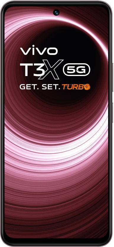 vivo T3x 5G (Crimson Bliss, 128 GB)  (6 GB RAM)