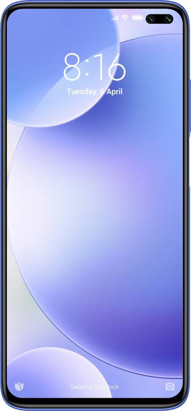 POCO X2 (Atlantis Blue, 128 GB)  (6 GB RAM)