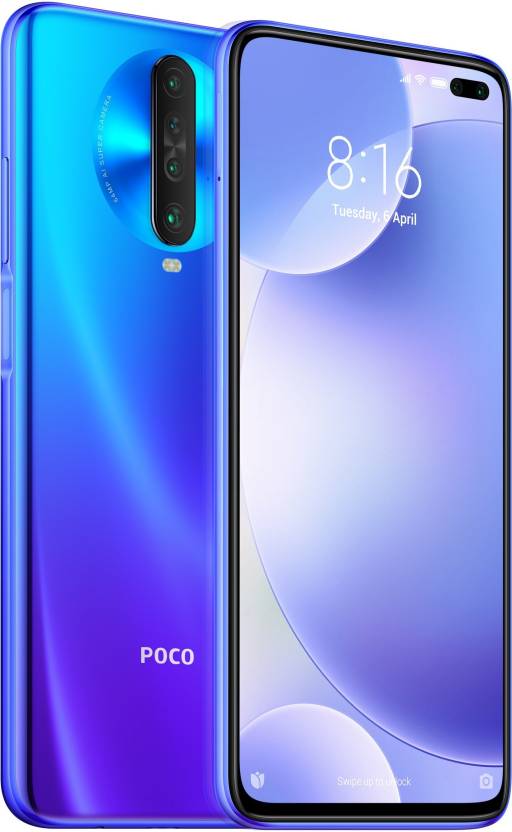 POCO X2 (Atlantis Blue, 128 GB)  (6 GB RAM)