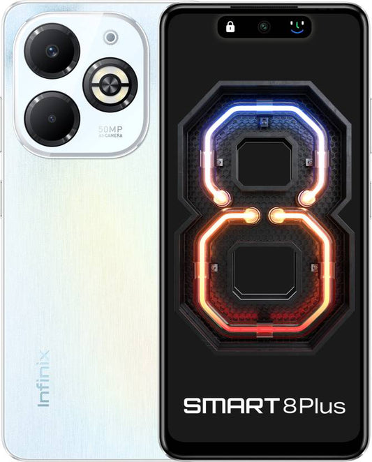 Infinix Smart 8 Plus (Galaxy White, 128 GB)  (4 GB RAM)
