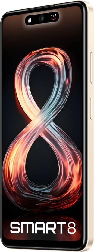 Infinix SMART 8 (Shiny Gold, 64 GB)  (4 GB RAM)