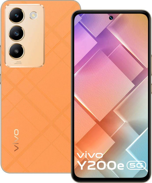 vivo Y200e 5G (Saffron Delight, 128 GB)  (6 GB RAM)