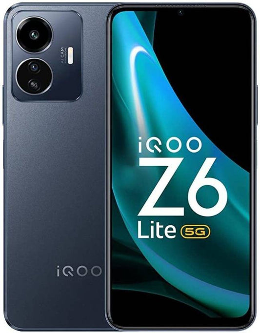 IQOO Z6 Lite 5G (Without Charger) (Mystic Night, 128 GB)  (6 GB RAM)